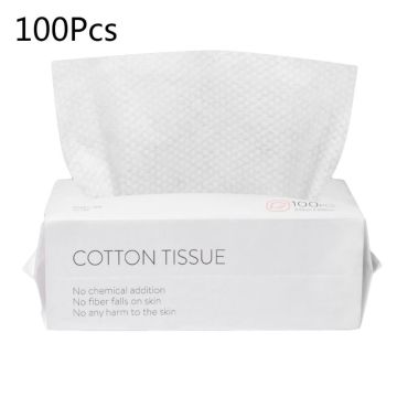 50/100pcs Disposable Face Towel Travel Cotton Makeup Wipes Facial Cleansing GXMC