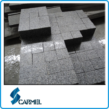 China Grey G603 Granite Cobble Stone for Driveway (P8)