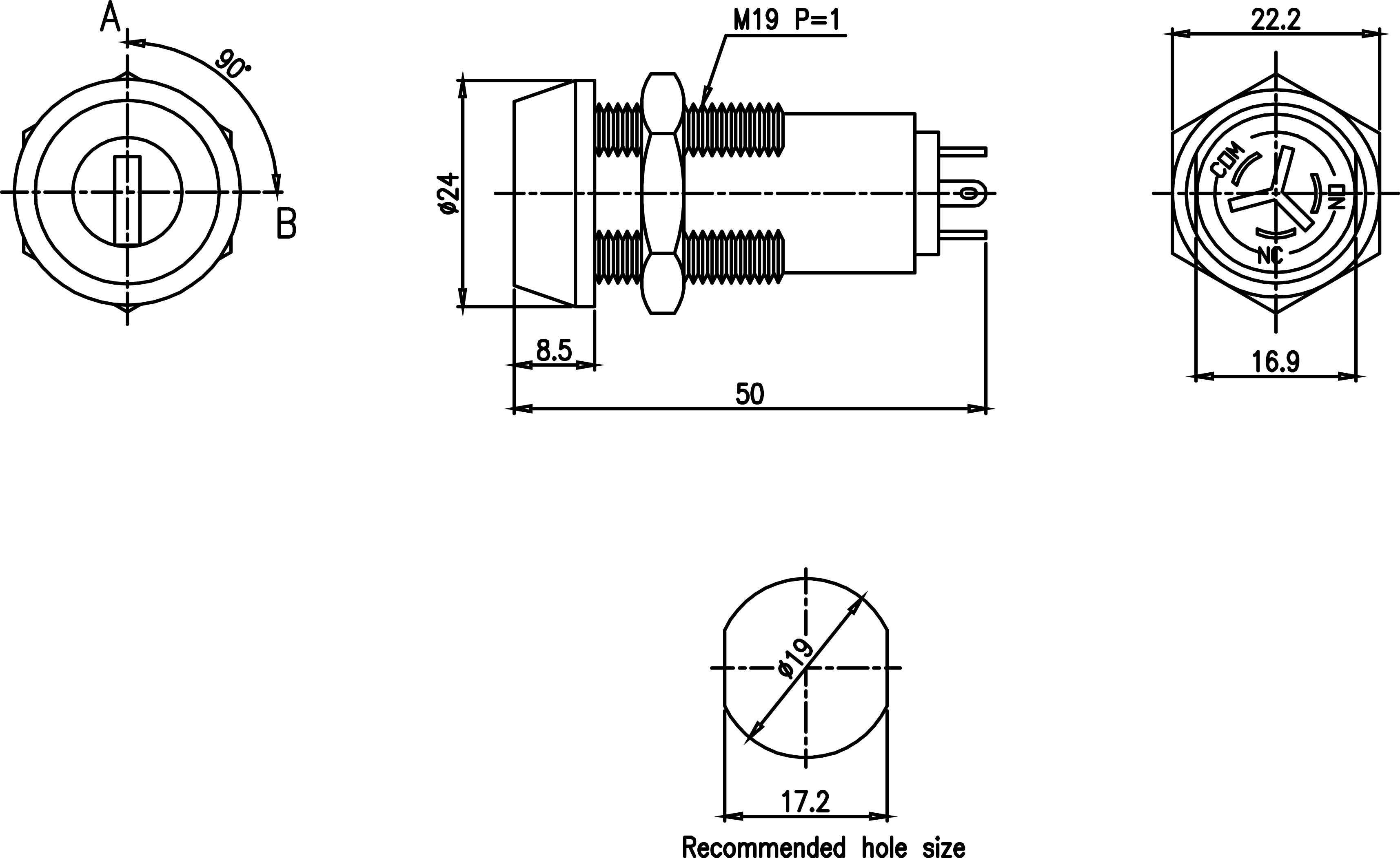 Key Lock Switch