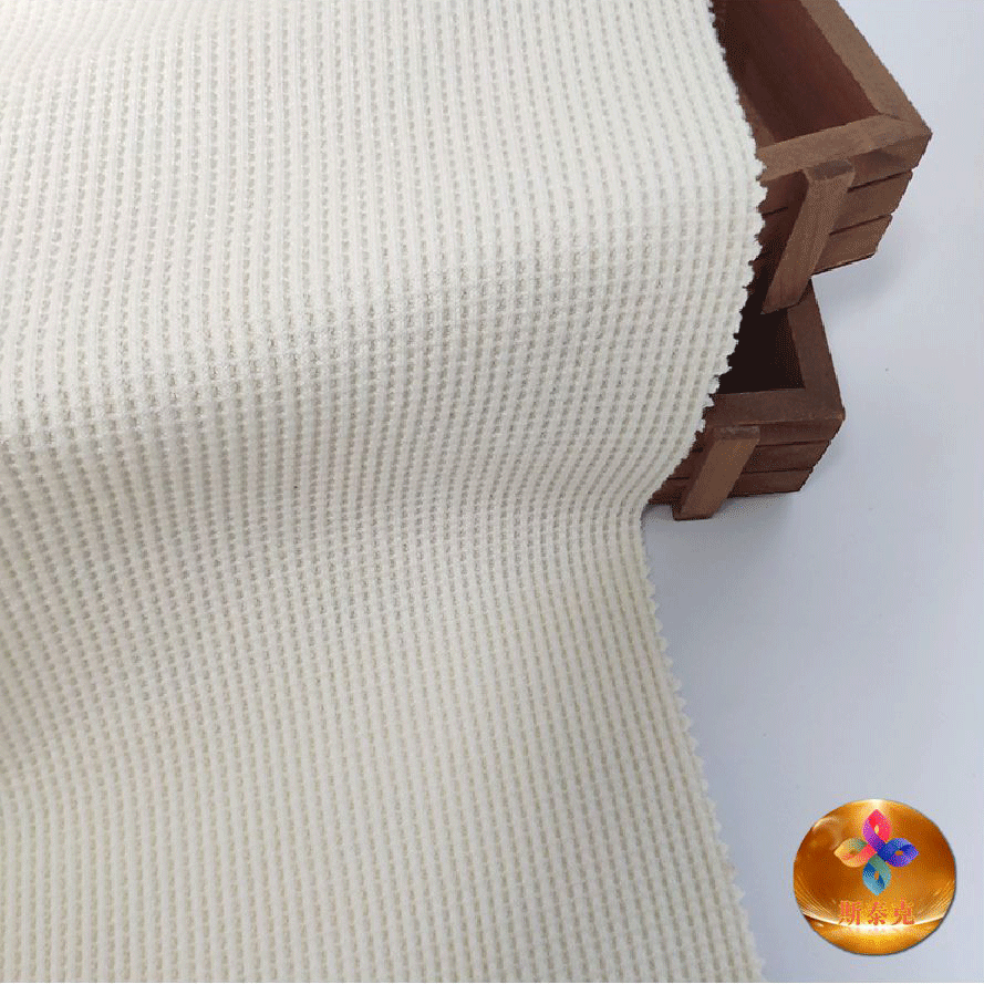 衣類用の豪華なレーヨンワッフル生地