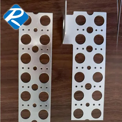 Aluminum bar connection plate