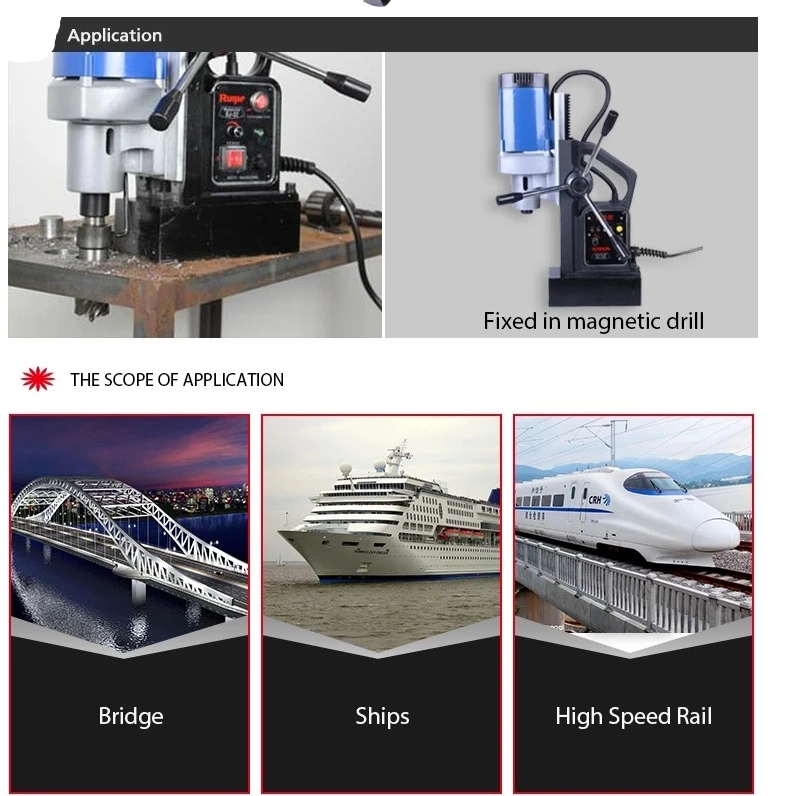 Liquidación HSS Factory Tool Cortador anular Tct personalizado Broca magnética de vástago universal