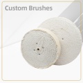耐久性に優れた工業用バフホイールブラシ