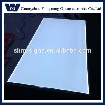 LED built-in LGP backlight illuminated acrylic plastic panel
