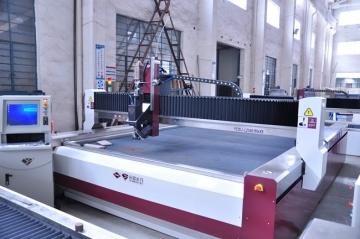 The Water Jet Machine For Brass Cutting