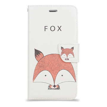 LZB New Arrival Cute Animal Printing PU Leather Case for iPhone 7 Plus.for iPhone 7 Plus leather case