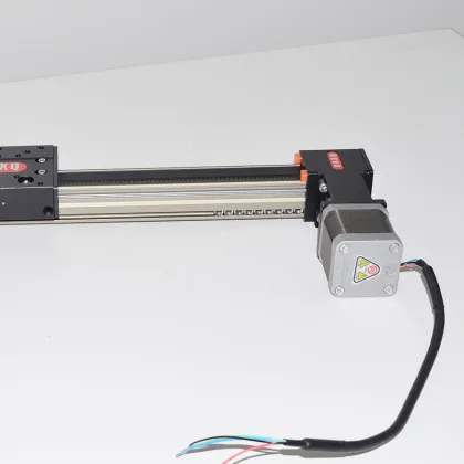 QRXQ RXP30 Linear Guide with Nema 17 Conveyor Chain Belt Drive for Robots and Linear Stages