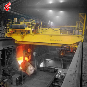 40-100 Ton Double Girder Overhead Cranes for Metallurgy