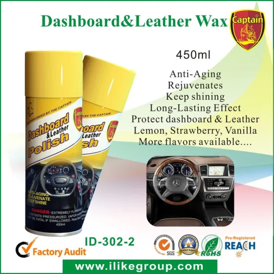 Car Cleaning Chemicals For Car Dashboard , Leather Wax