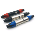 Female Male XLR Audio Microphone Plug Connector Adapter
