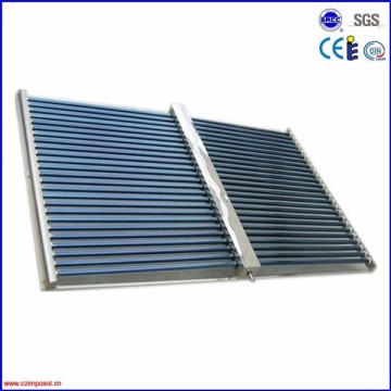 No Pressure Active Components Solar Collector