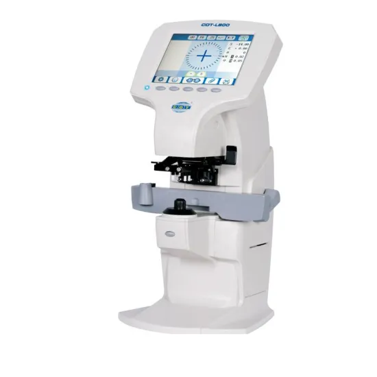 Free Shipping Digital Focimeter Optical Lensometer with 5.6 Inch Monitor, Printer, PD Meter, UV Tester, Auto Lensmeter COT-L800