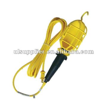 Portable plastic work light/trouble light