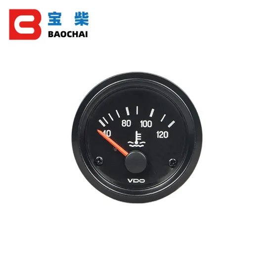 VDO Water Temperature Gauge for 12V/24V Diesel Generator Sets