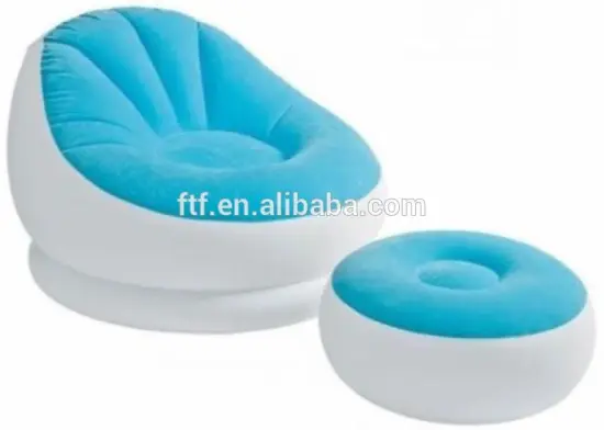 2016 custom inflatable couch,air couch,indoor inflatable furniture,inflatable footstool