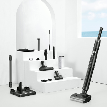 2024 Cordless Wet Dry Vacuum - Smart Hardwood Floor Cleaner & Mop for Sticky Messes and Pet Hair