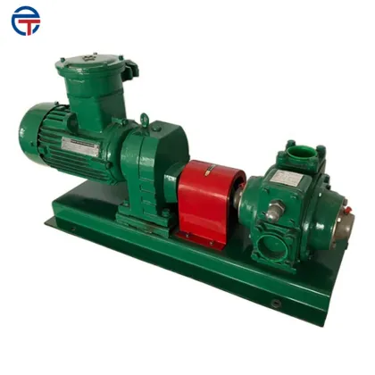 YB Series Diesel/Fuel/Gasoline Rotary Vane Pump with V-Belt Drive