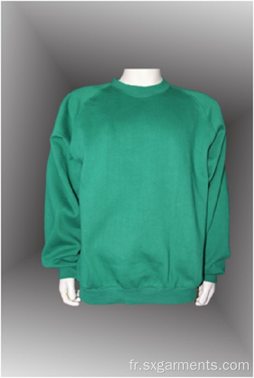 Vente chaude 70% coton 30% Polyester Fleece Top