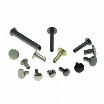 Semi tubular Rivet, hergestellt aus Edelstahl, Stahl oder Messing