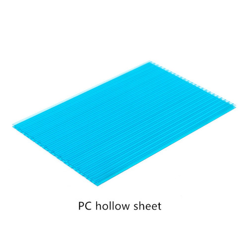 Double Layers Polycarboante Hollow Sheet