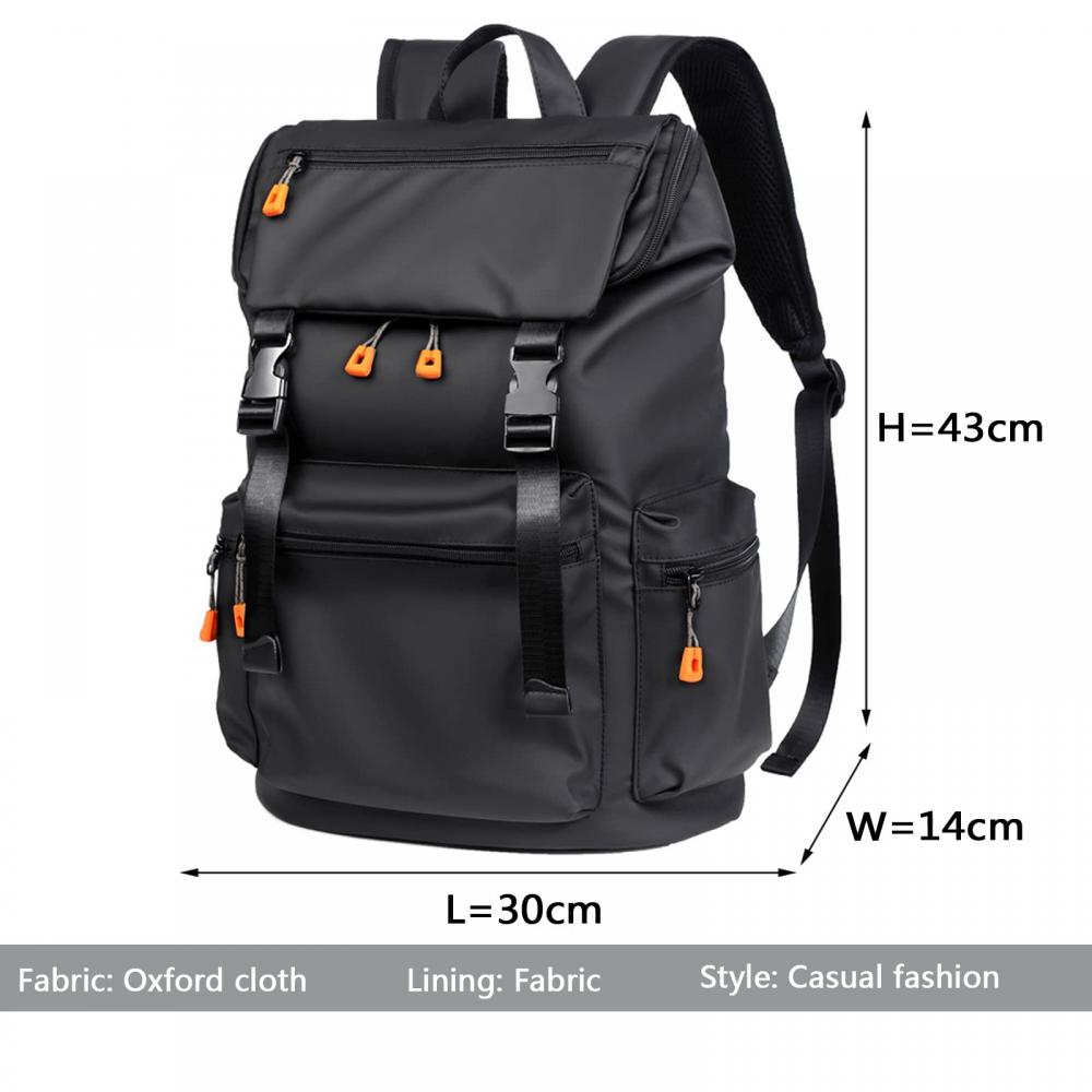 Men Business Backpack with Laptop Compartment Bookbag Fashion Casual Daypack Ideal for Working Commuting