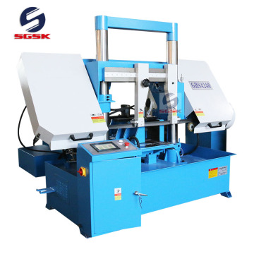 رأى النطاق CNC GHS4228 للصلب مع وحدة تغذية أوتوماتيكية