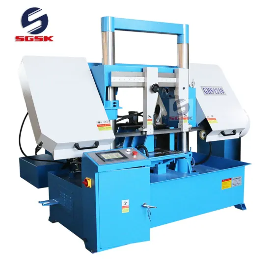 CNC Band Saw GHS4228 for Steel with Automatic Feeder