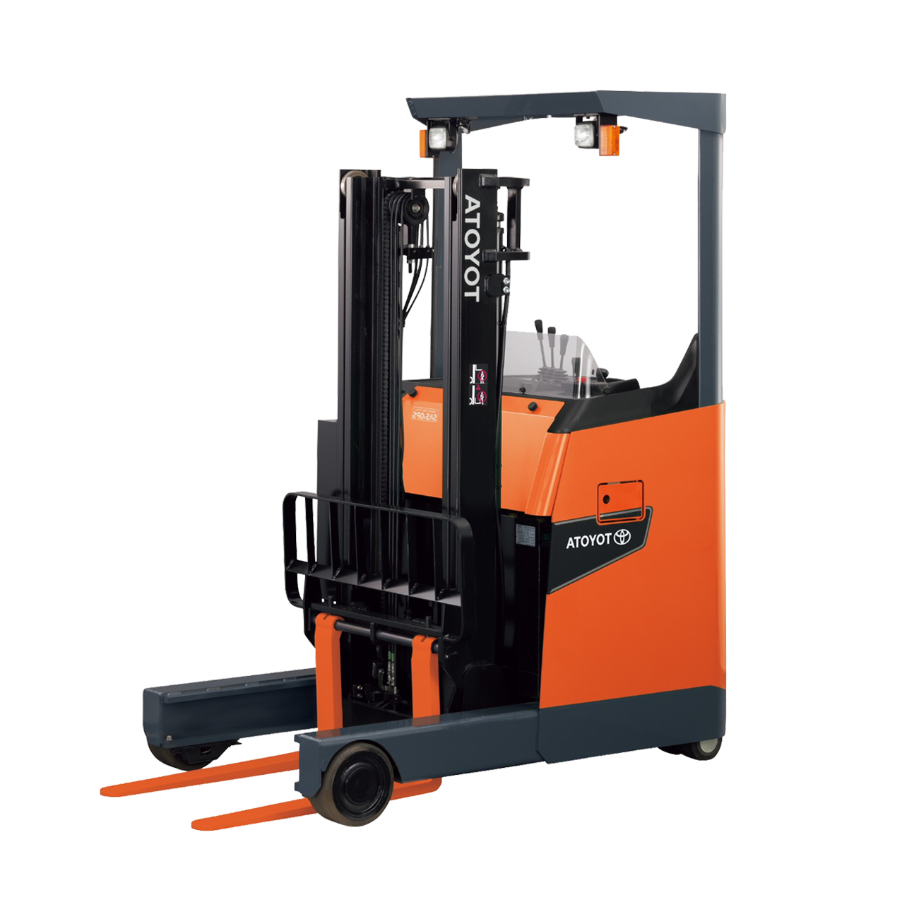 Stand-on Reach Truck