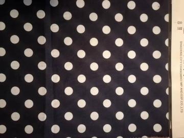 100% Baumwoll Twill Polkadot gedruckter Stoff 145gsm