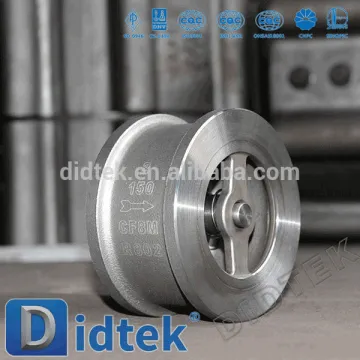 Didtek Zero Leakage Lift Wafer Check Valve
