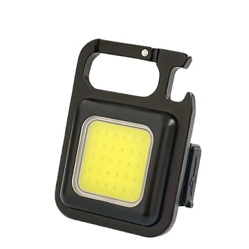 Fabbrica di luminoso: luce di portachiavi a LED ricaricabile USB a prezzi accessibili, multifunzionale con magnete e tecnologia COB