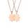 Collier de couple Bijoux Gift Geometric Puzzle Collier