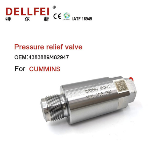 Common Rail Pressure Relief Valve 4383889 For CUMMINS