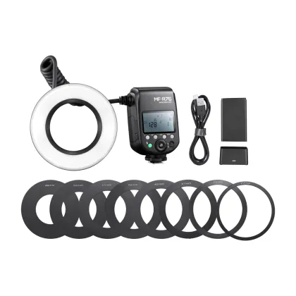 Godox MF-R76C Macro LED Ring Flash for Canon