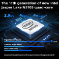 XCY Intel Jasper Lake N5105 LPDDR4Xミニコンピューター