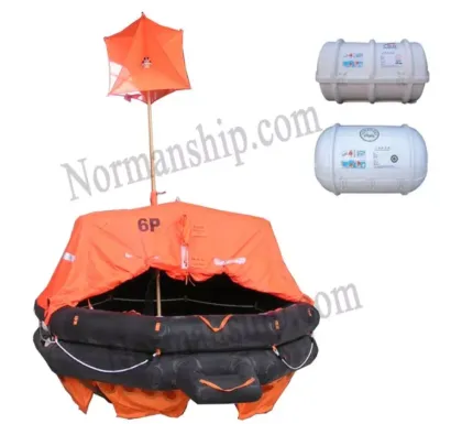 ISO965 Yacht Liferaft - 6 Person Marine Life Raft