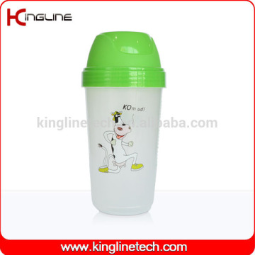 OEM 250ml custom protein shaker (KL-7065)