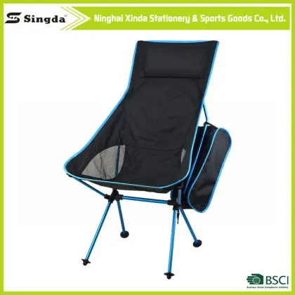 folding camping moon chair