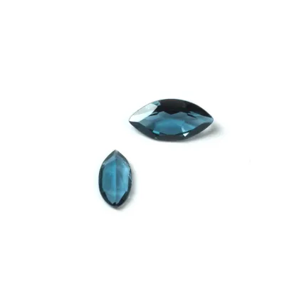Marquise cut diamond london blue topaz jewelry ring