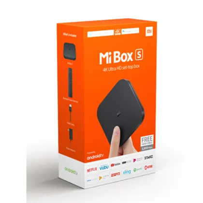 Xiaomi Mi Box S - Original Global Version 4K Android TV Box
