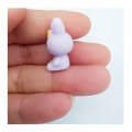 100Pcs/Set Cute Rabbit Bunny Miniatures Ornaments Creative Lovely Rabbit Figurines Cartoon Animal Slime Charms Garden Decoration