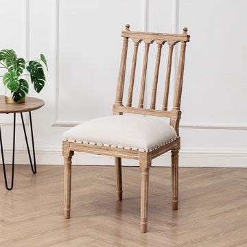 Vintage Style Rustic Wooden Chair