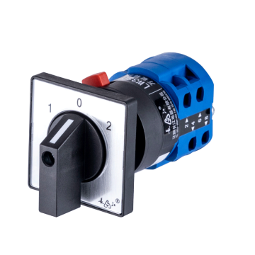 Single-hole mounting type changeover switch