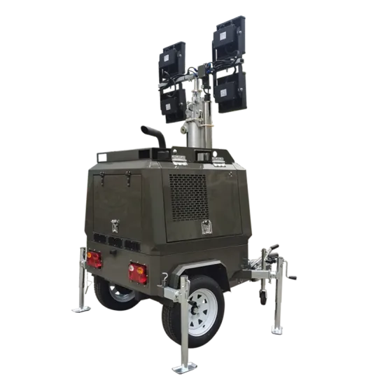 Portable Yanmar Light Tower For Construction