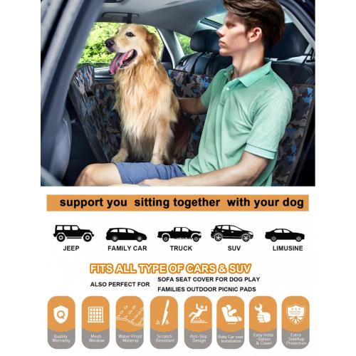 Rückenzeile Hund Autositzabdeckung