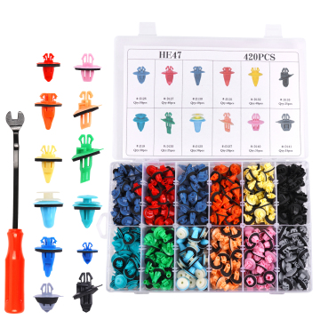 421PCS Fender Flare Clips Kit - Toyota Compatible Body Retainer Clips