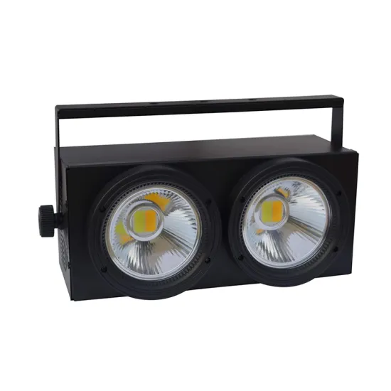 2 * 100W LED Dual Color/Single Color PAR Light - Quality Assurance RGBW COB Strobe Light