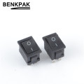 5pcs rocker switch ,6 pins,ON-ON 21*15