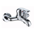 Polished single hole bathroom mixer water faucet