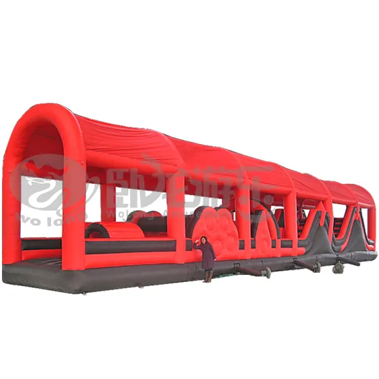 PVC inflatable obstacle course for kids